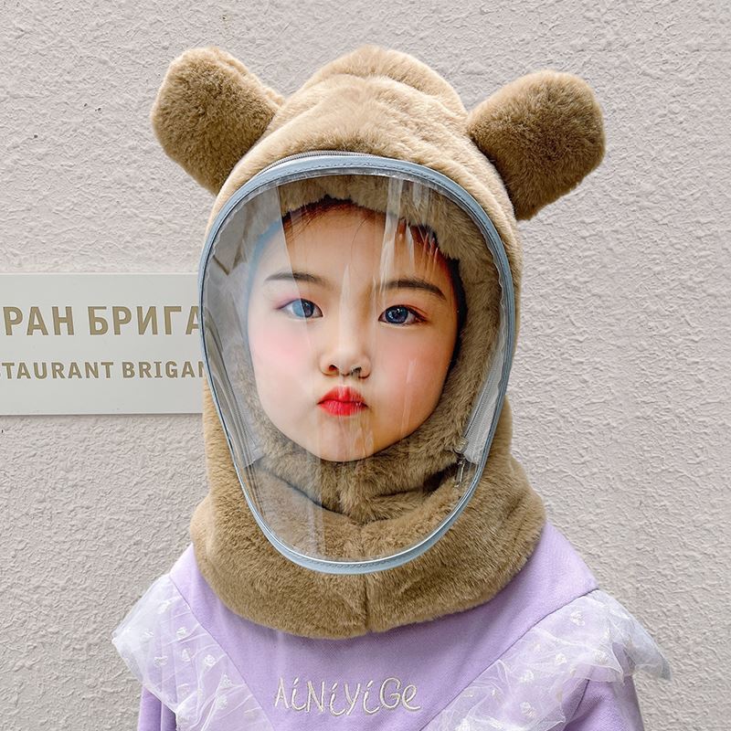 Children's Ski Face Mask Helmet Set