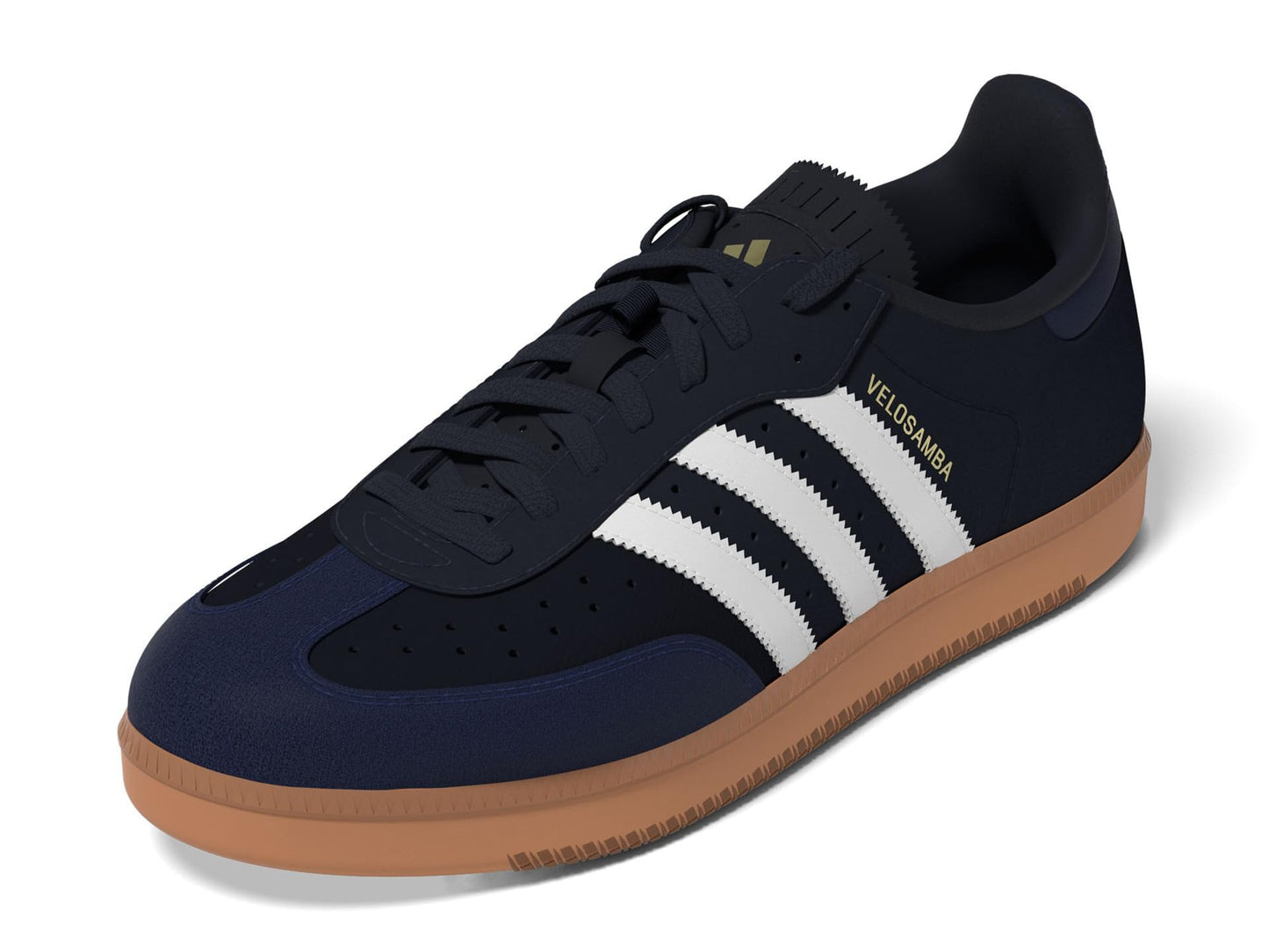 adidas Unisex VELOSAMBA LEA Sneaker Ink/White/Dark Blue 8 US Men