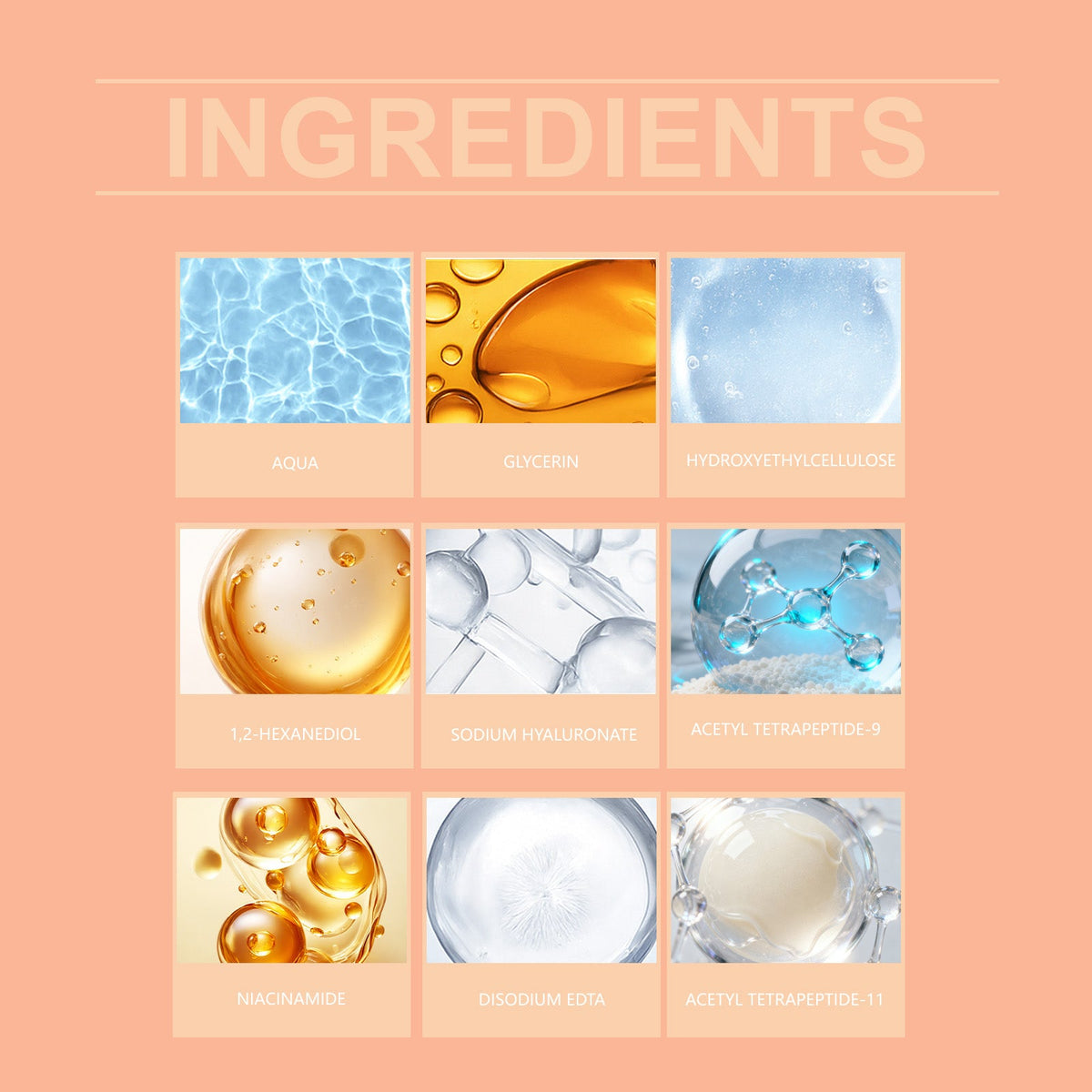 Skin care products Facial Serum Hydrating Moisturizing Softening Facial Skin Daily Gentle Care