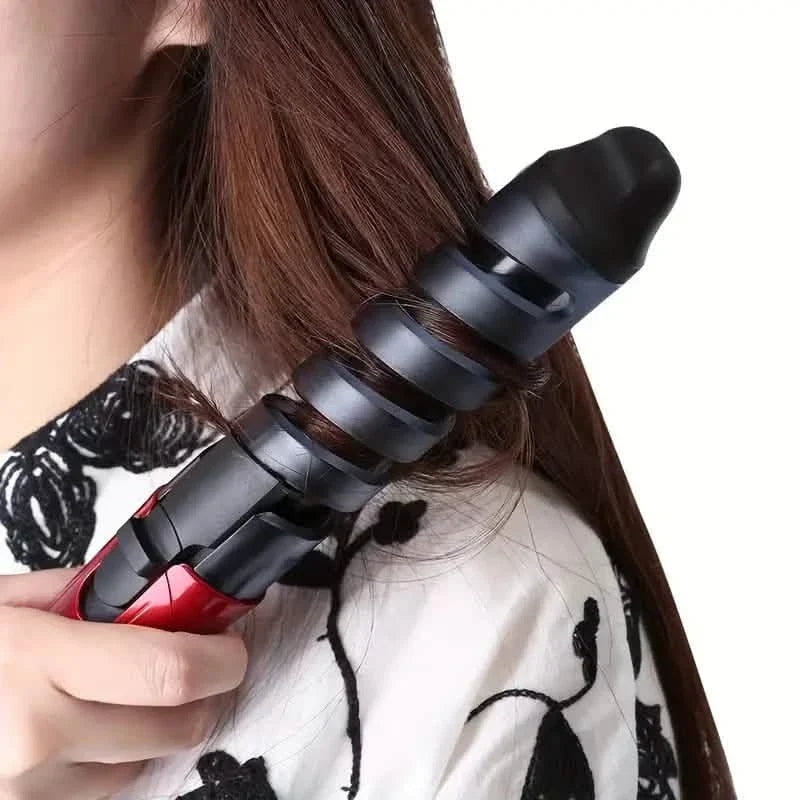 Easy-to-Use Spiral Hair Curler - Anti-Scald, Wave & Curl Maker