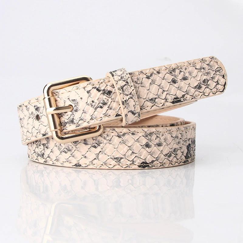 Women's Simple Pu Korean Style All-matching Trendy Fashion Belt