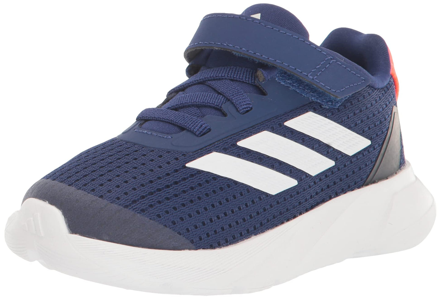 adidas Baby Duramo SL Elastic Lace Sneaker Victory Blue/White/Solar Red 6 US Unisex Infant