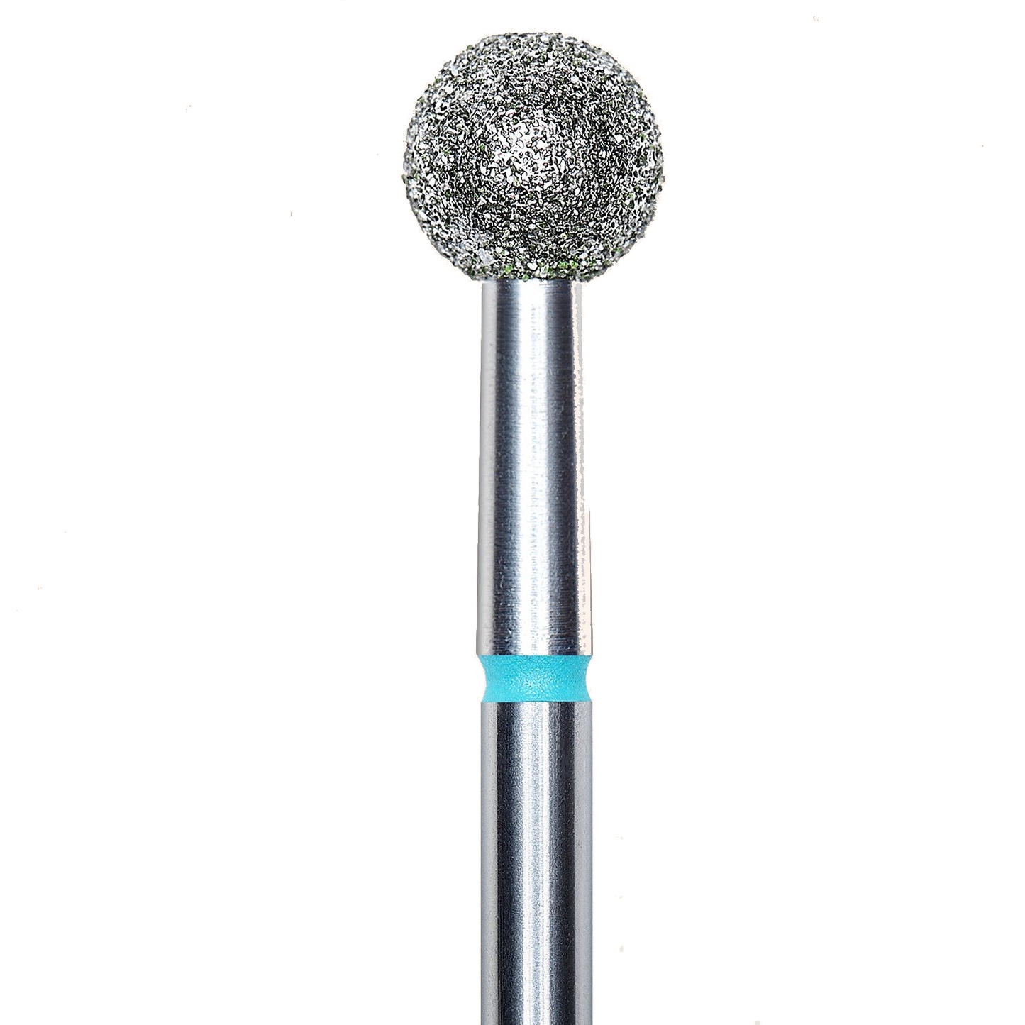 DIAMOND NAIL DRILL BIT, "BALL", BLUE, HEAD DIAMETER 5MM (FA01B050) - STALEKS™