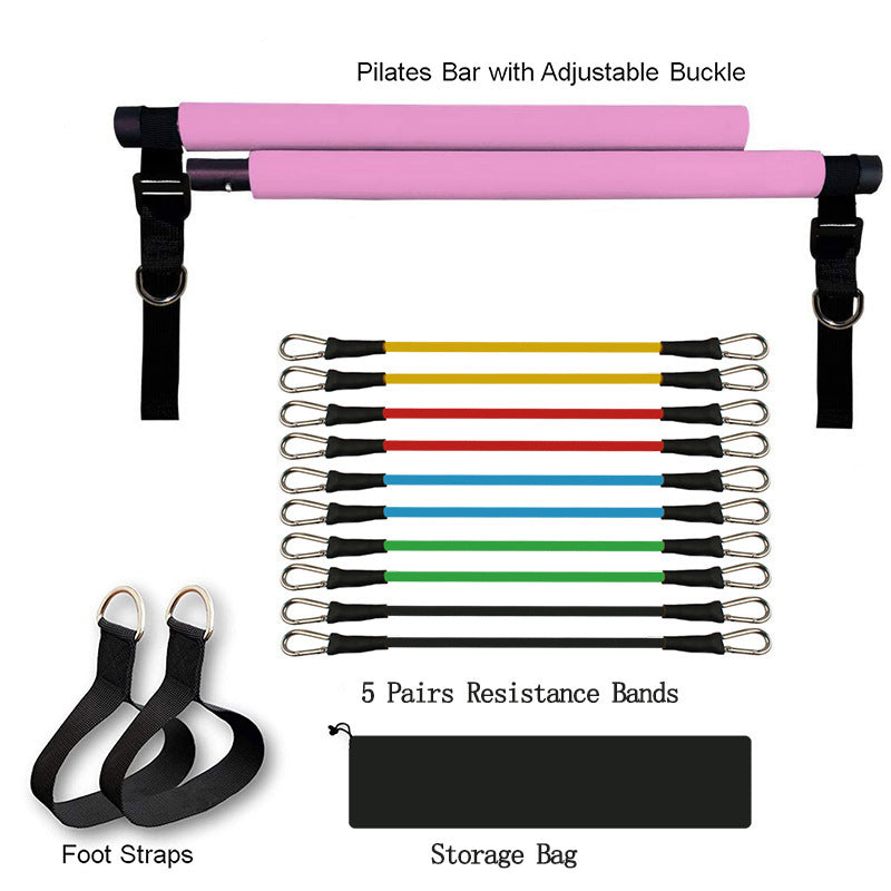 Portable Pilates Bar for Versatile Resistance Training | Elevate Your Fitness Journey!