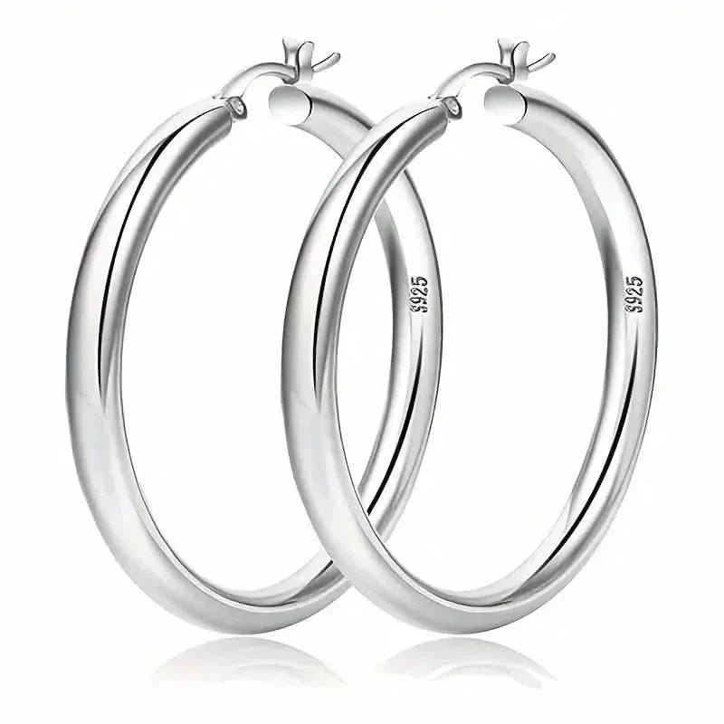 Elegant Daily Wear Round Circle Hoop Earrings
