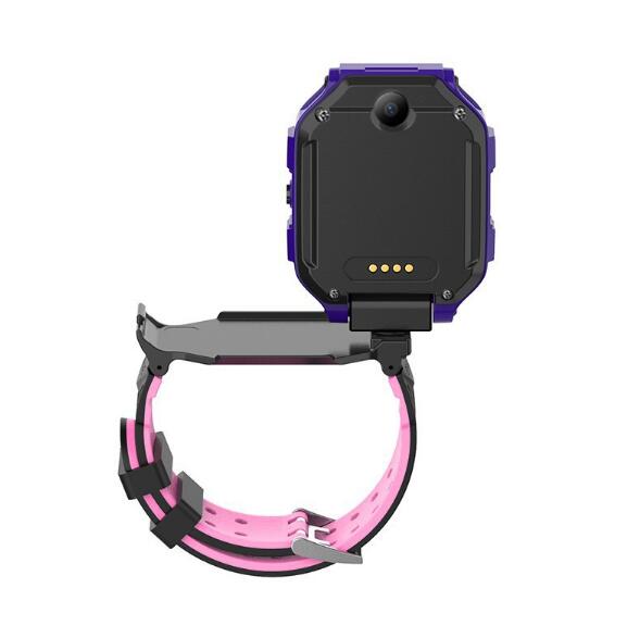 Q19 Dual Cameras Flip design waterproof Kids Smart Watch LBS Positioning SOS Mobile Phone Watch