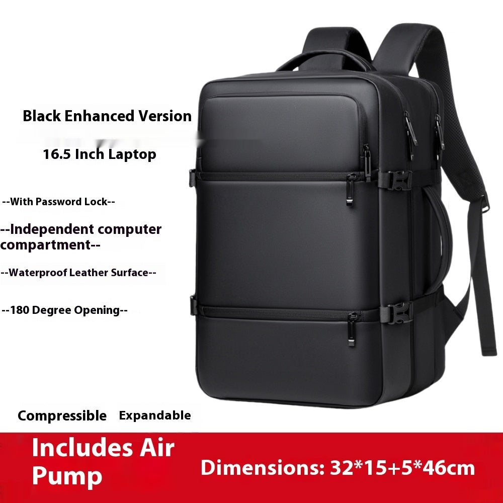 Multifunctional Travel Vacuum Compression Backpack Men