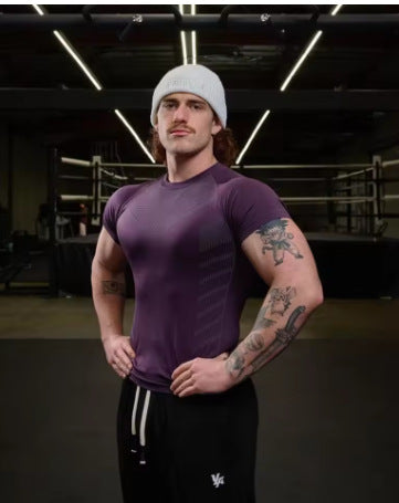 Running Quick-dry Fitness T-shirt Workout Sportswear