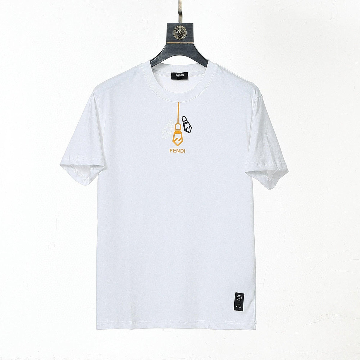 Fendi T-Shirt without Collar 'White'
