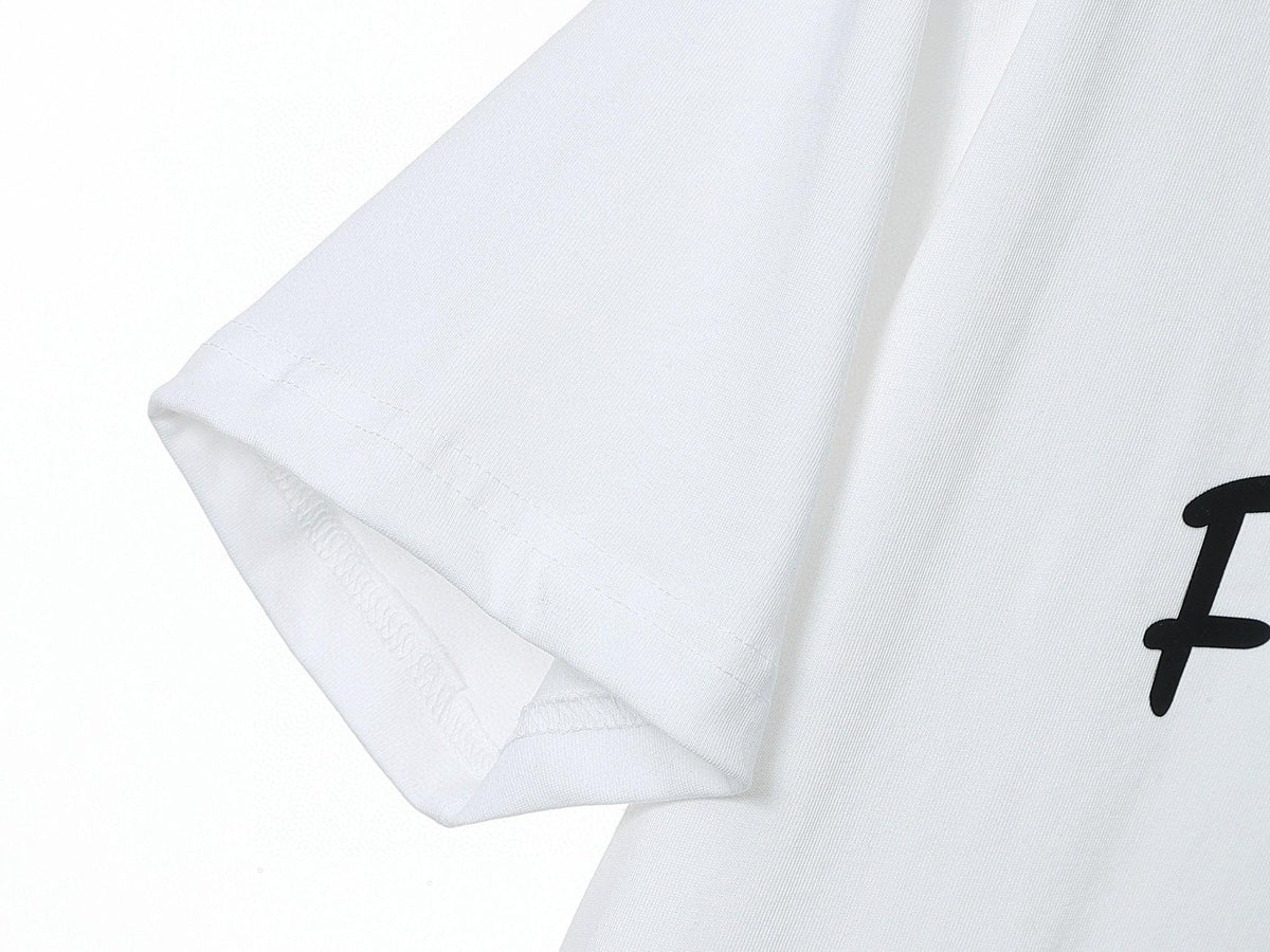 Fendi T-Shirt without Collar 'White'