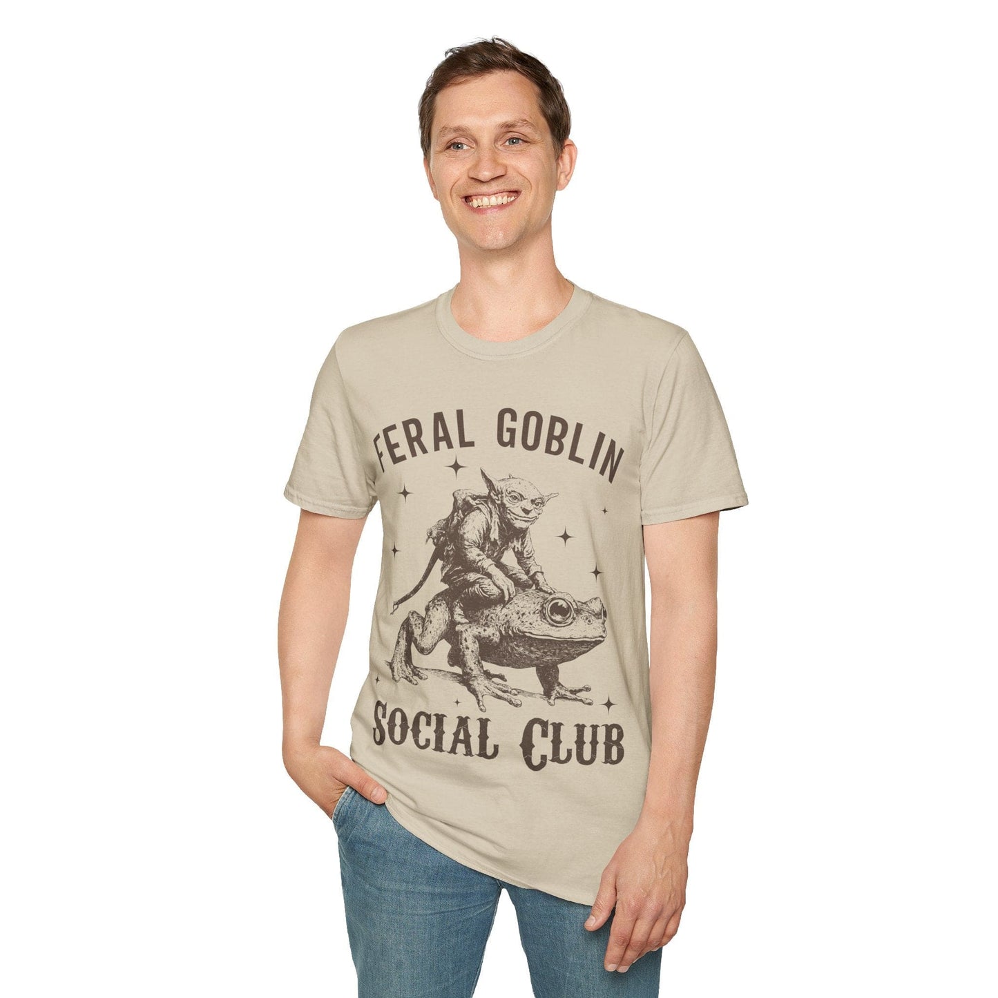 Camiseta Feral Goblin Social Club - Con Sapo