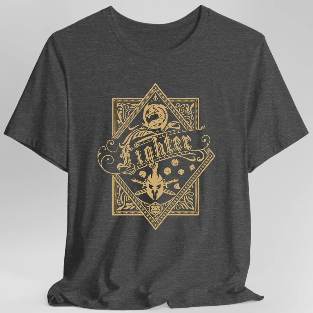 Fighter D&D Class Emblem T-shirt