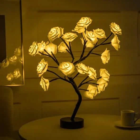Flower Rose Tree Lamp