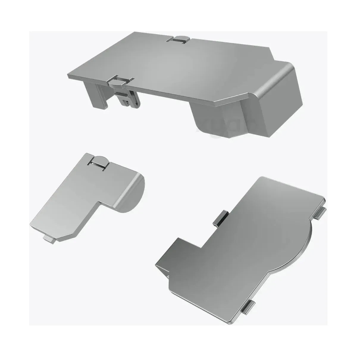 3 protectores de puertos - Plateado para Nintendo GameCube®