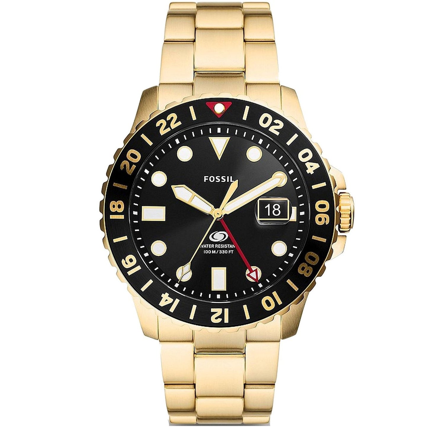 Fossil Men's Blue GMT