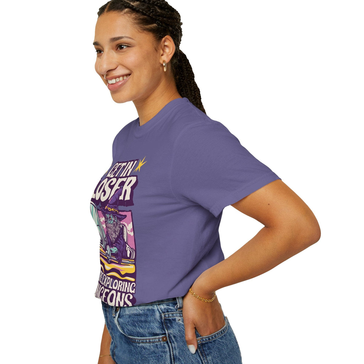Funny D&D Shirt - Get In Loser - Comfort Colors
