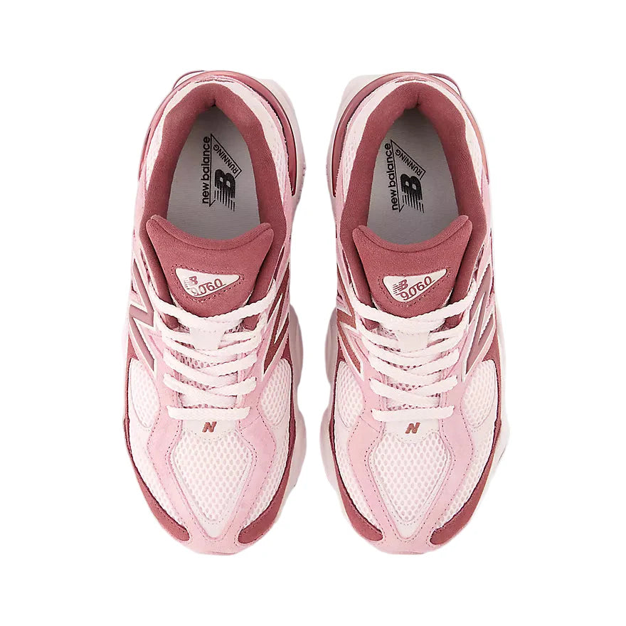 New Balance 9060 Pink Granite Washed Burgundy (GS)