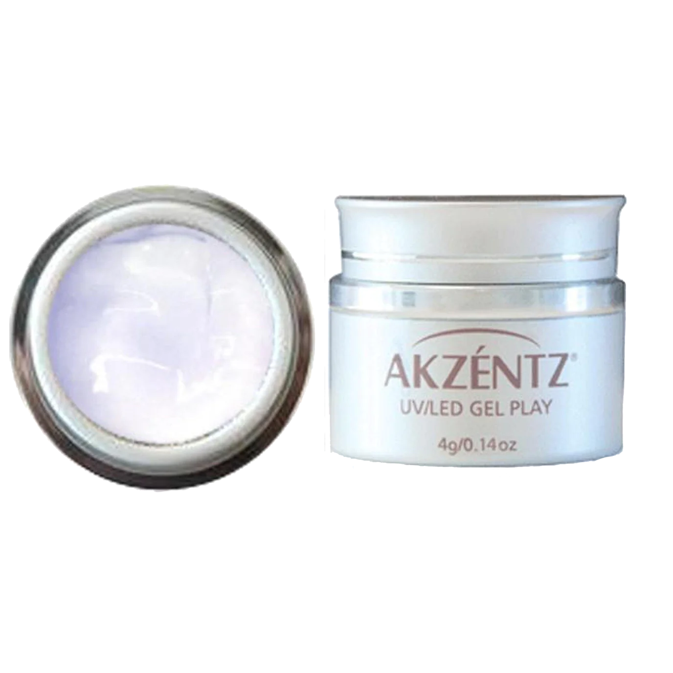 Akzentz - Gel Play - Paint Titanium White, 4g
