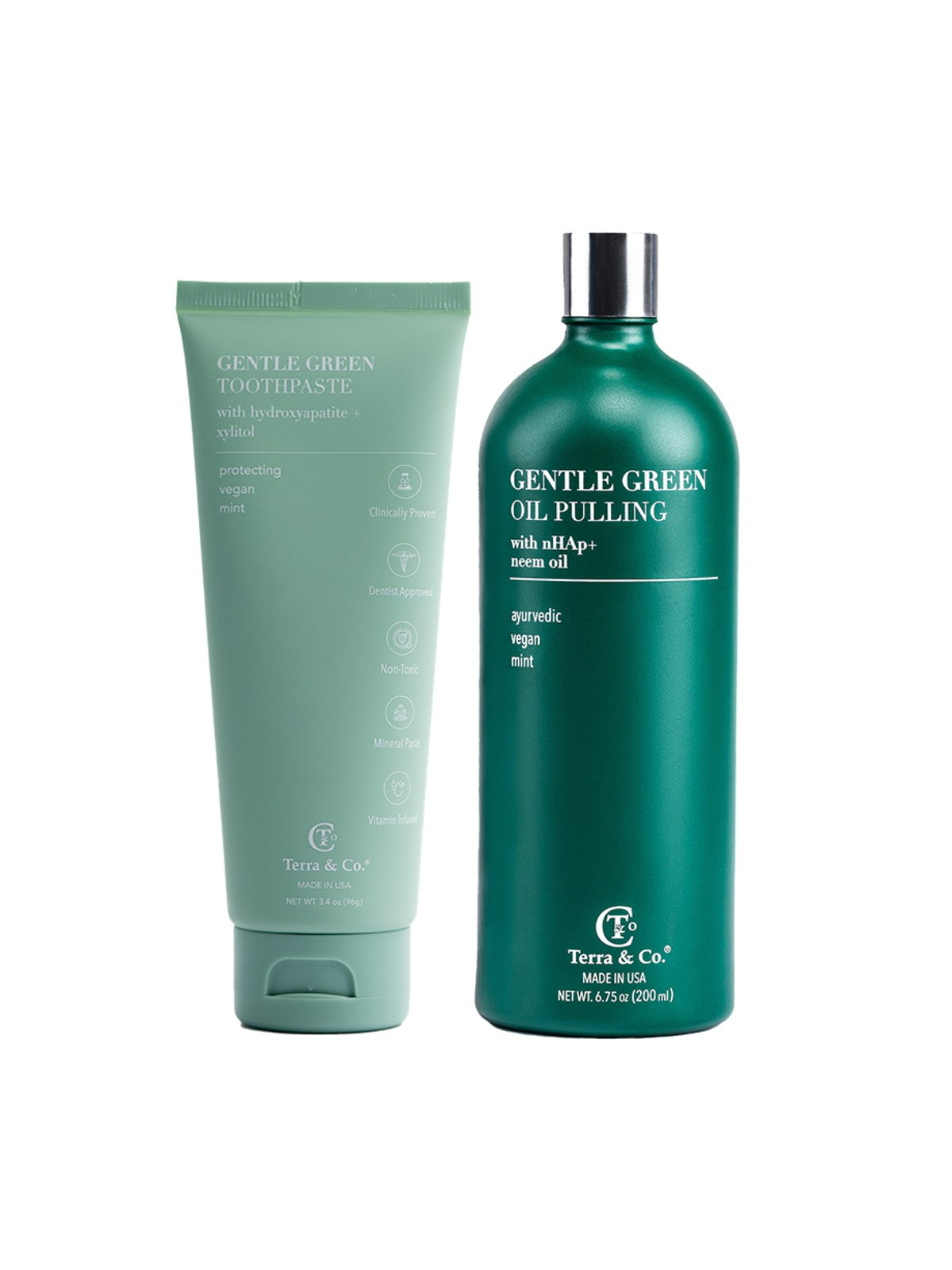 Gentle Green™ Pasta Dental Sensible con Hidroxiapatita y B12 (Sin Flúor, Soporte Natural para el Esmalte y Alivio para Dientes Sensibles)