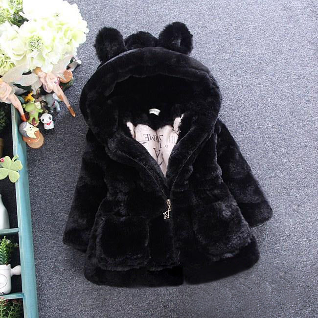 Girl's Fur Coat | For Autumn and Winter - # BAAA61110014 & GIAA21210034
