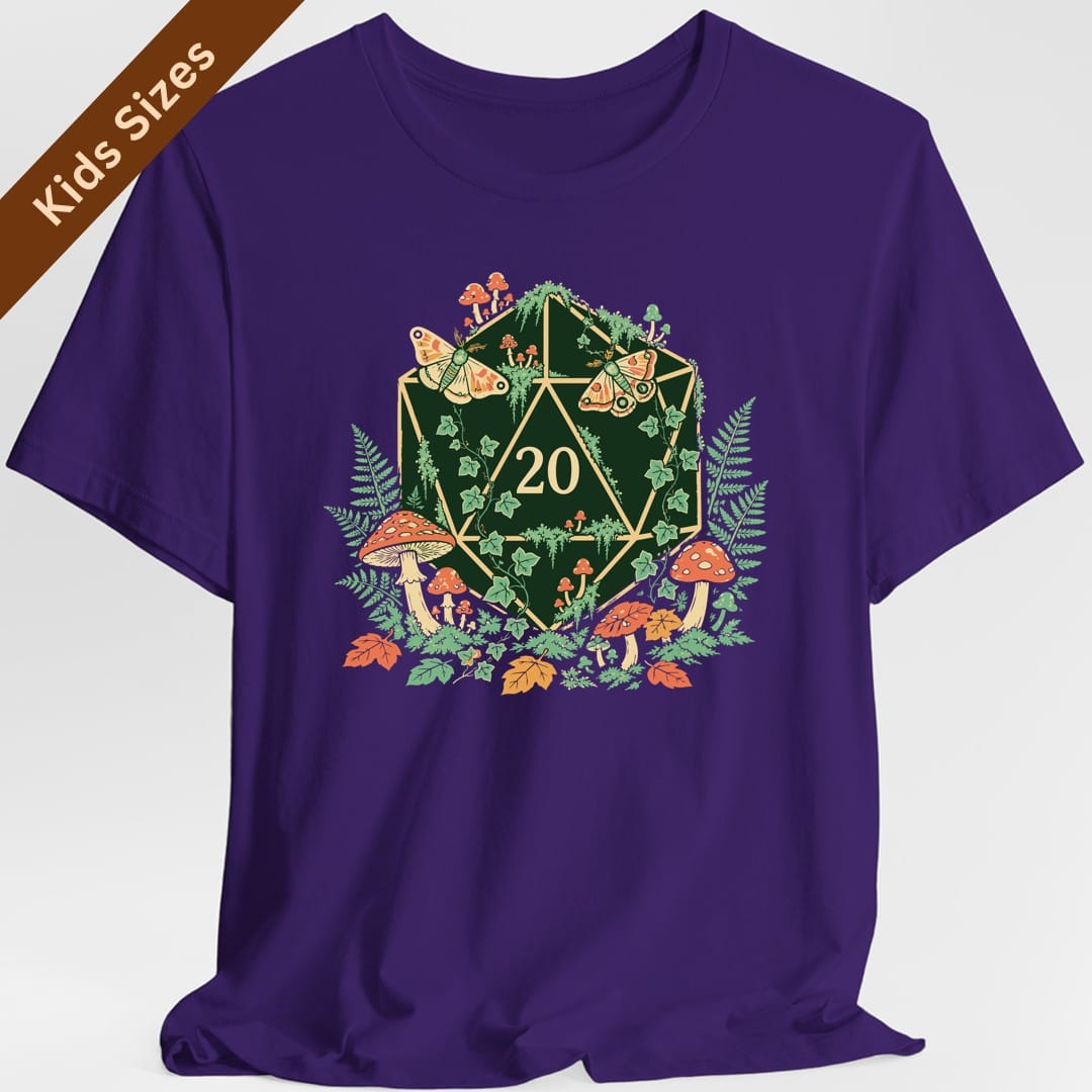 Goblincore D20 Kids T-Shirt