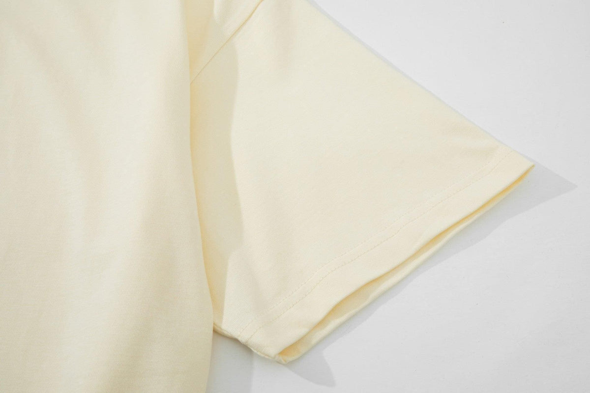 Gucci Beige Crew Neck T-Shirt – Premium Cotton Casual Tee