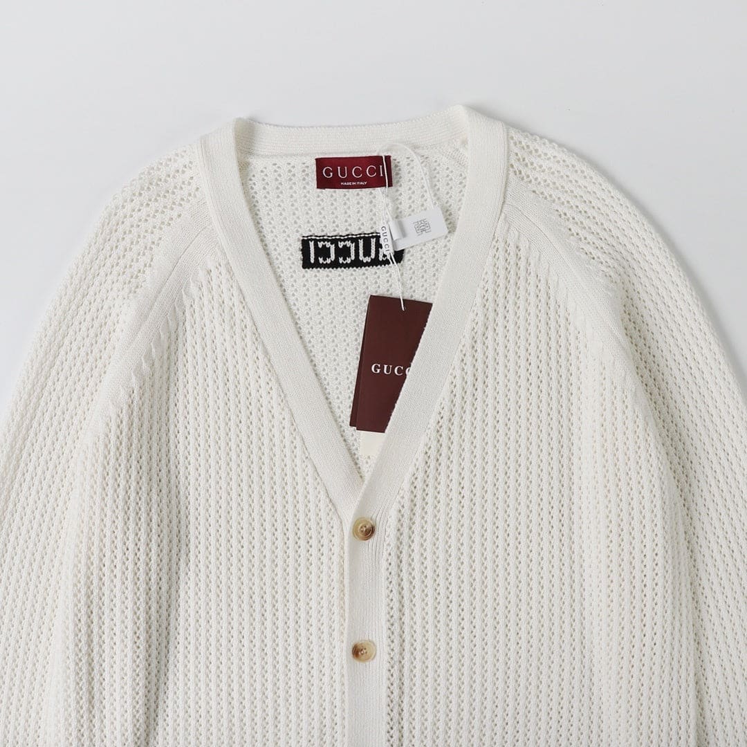 Gucci Sylvie Web-stripe cardigan