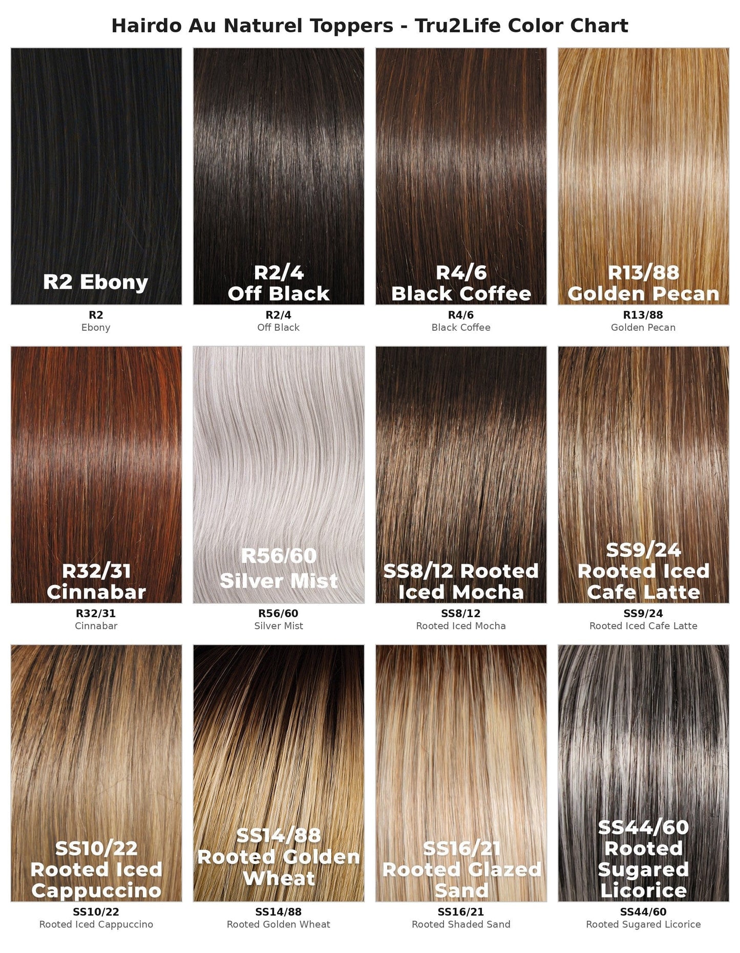 Hairdo 10" Au Naturel Topper | Synthetic Hair Topper