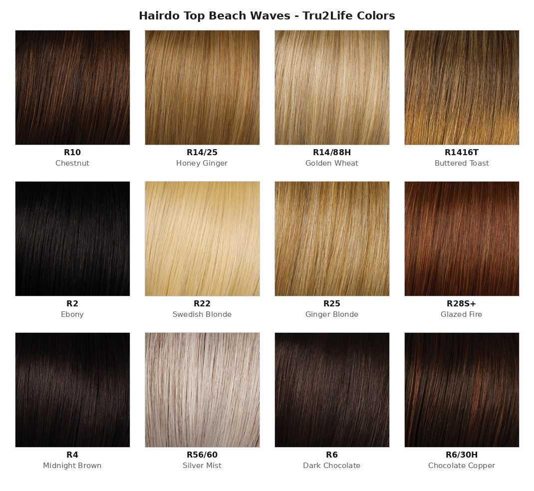Hairdo Top Beach Waves Hair Topper