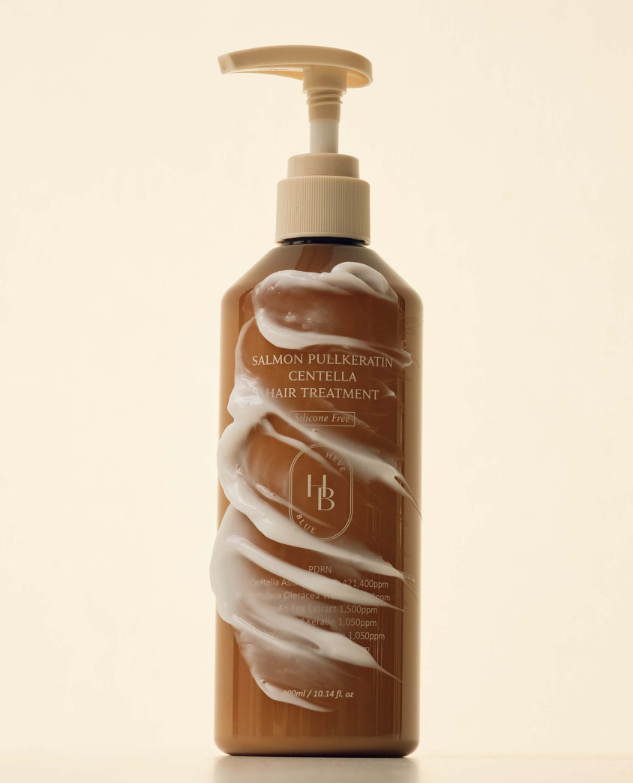HEVEBLUE Salmon Pullkeratin Centella Hair Treatment 300ml