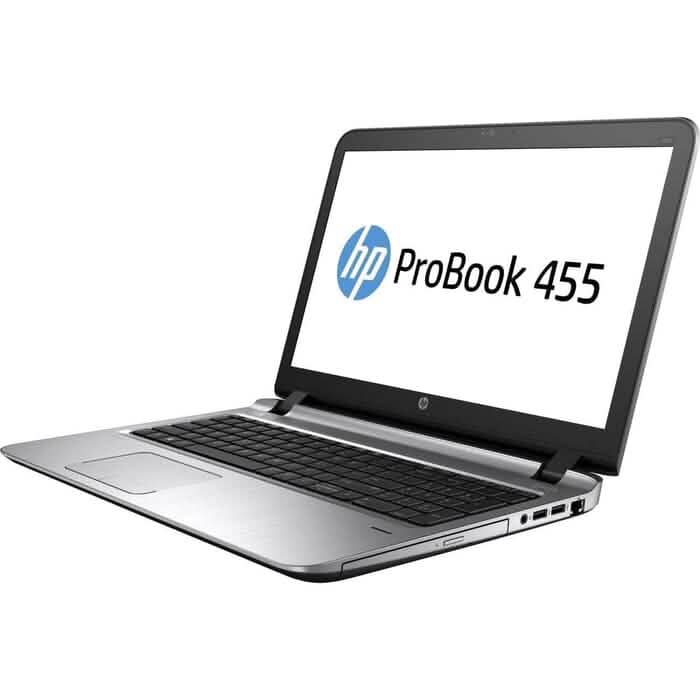 HP 455 G3 15.6" Laptop ProBook AMD A10-Series 4GB RAM 500GB HDD (Refurbished)