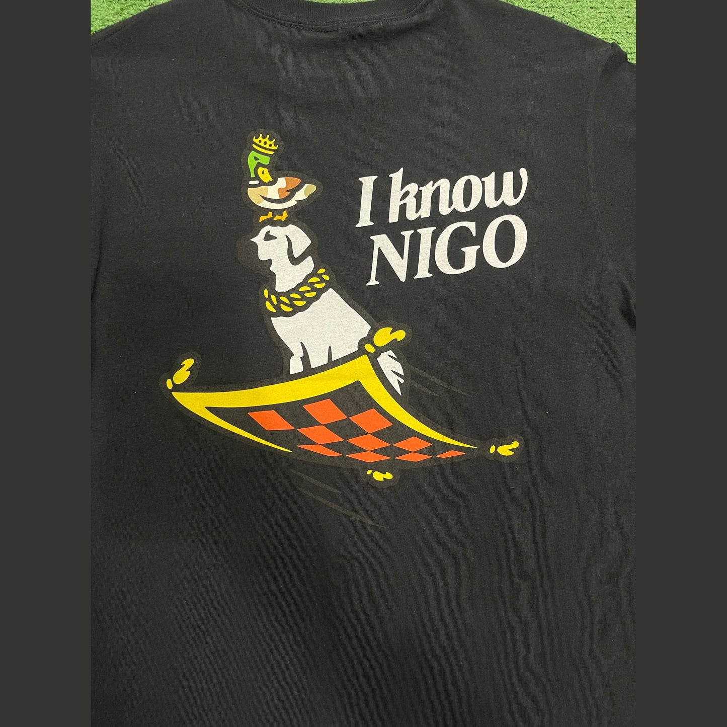 I Know Nigo Flying Carpet (Ny Pop Up) T-shirt Black