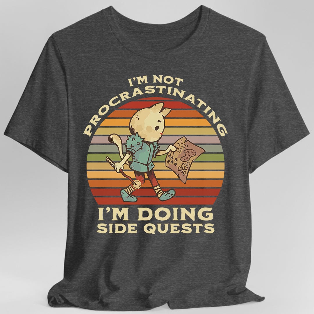 Camiseta No Estoy Procrastinando, Estoy Haciendo Misiones Secundarias