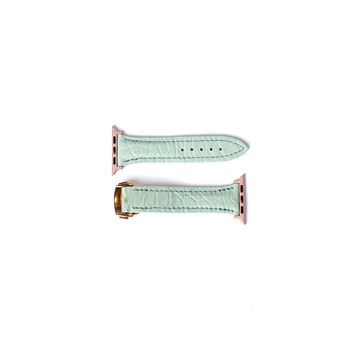 Apple Watch Band, Mint Matte Alligator