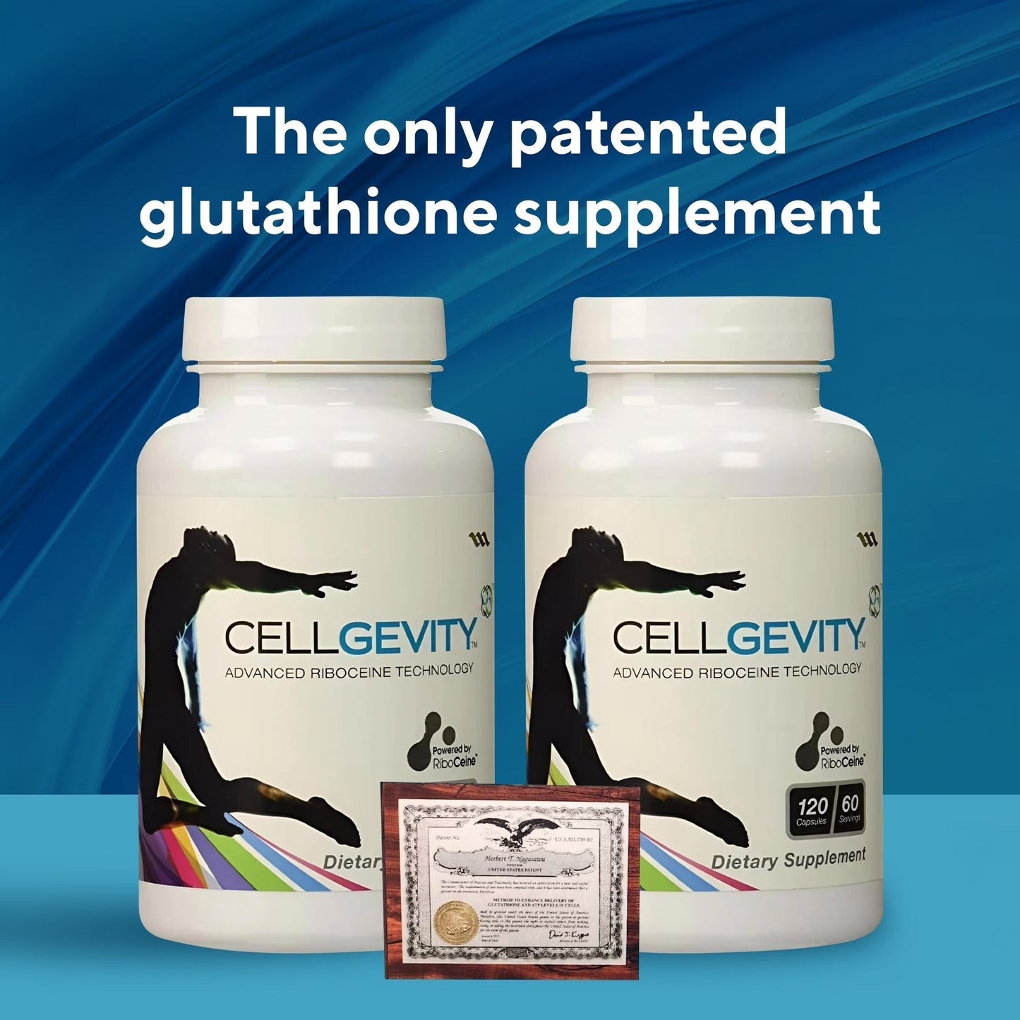 Cellgevity, Tecnología Avanzada Riboceine, 120 Cápsulas, 60 Servicios