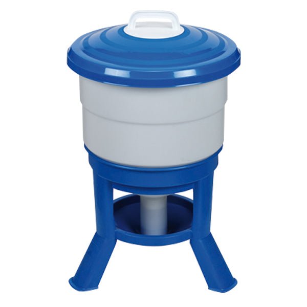 Bebedero Imperial para Pollos de 40 Litros – Bebedero Duradero para Aves de Corral con Patas Elevadas