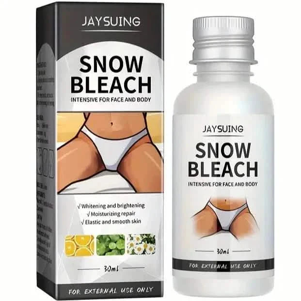 Intensive Brightening & Nourishing Skin Cream - Snow Bleach Whitening Formula for Underarms & Thighs