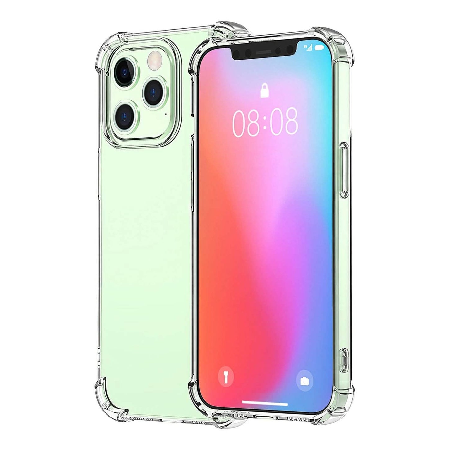 iPhone Shockproof Clear Phone Case Soft TPU