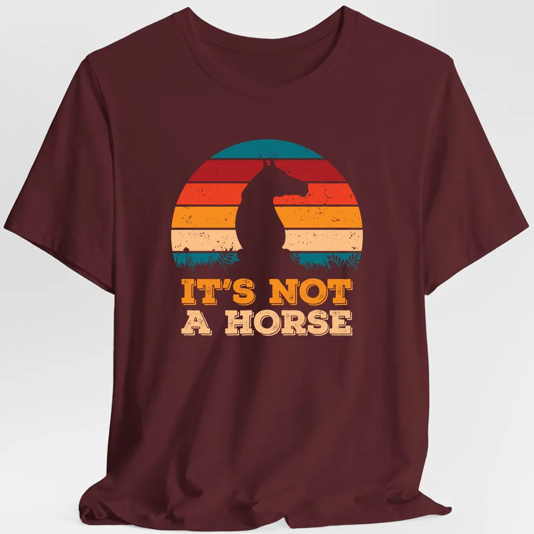 It's Not a Horse Funny Chess T-Shirt