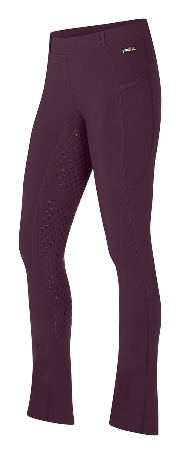 Mallas de equitación Kerrits Ice Fil Bootcut para mujer, tiro alto