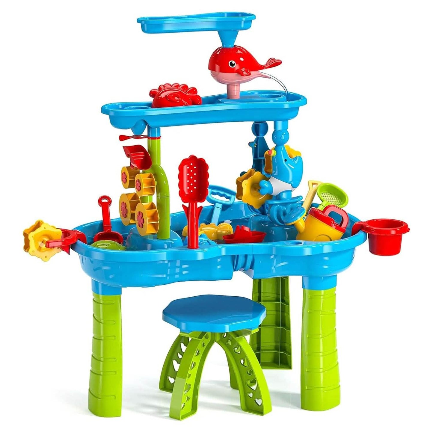 Kids Sand Water Table for 3-6 Years Old Sensory Exercise Friendship Building