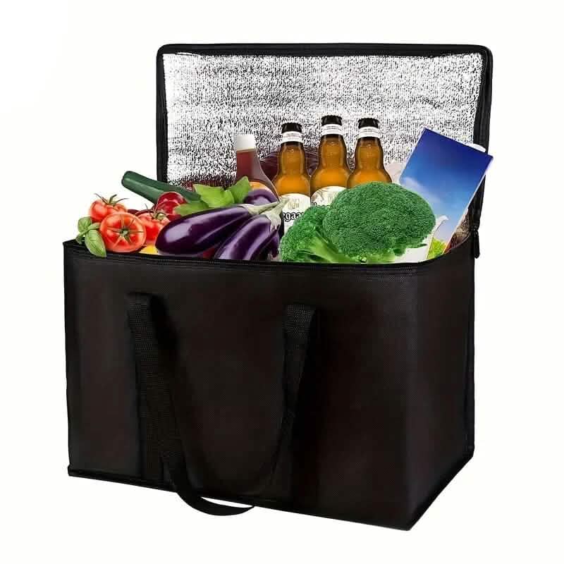 Large Sturdy Zipper Insulated Bag