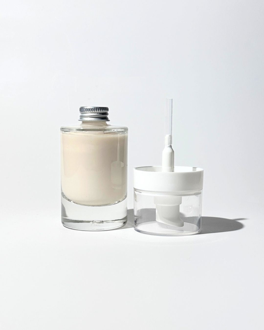 Loción facial antienvejecimiento de lavanda, mandarina y hierba de limón con aceite de semilla de espuma de pradera + aceite de argán + extracto de raíz de regaliz