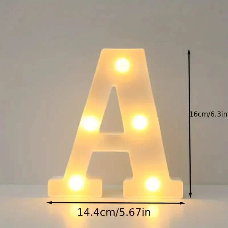 LED Alphabet Light