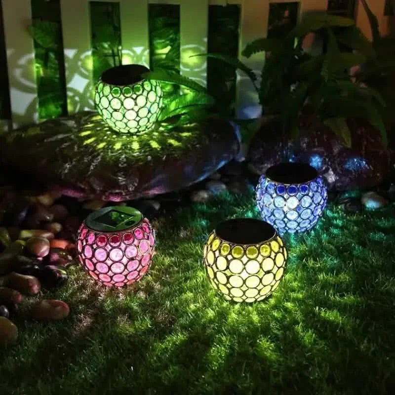 LED Solar Hollow Light Lawn Lamp