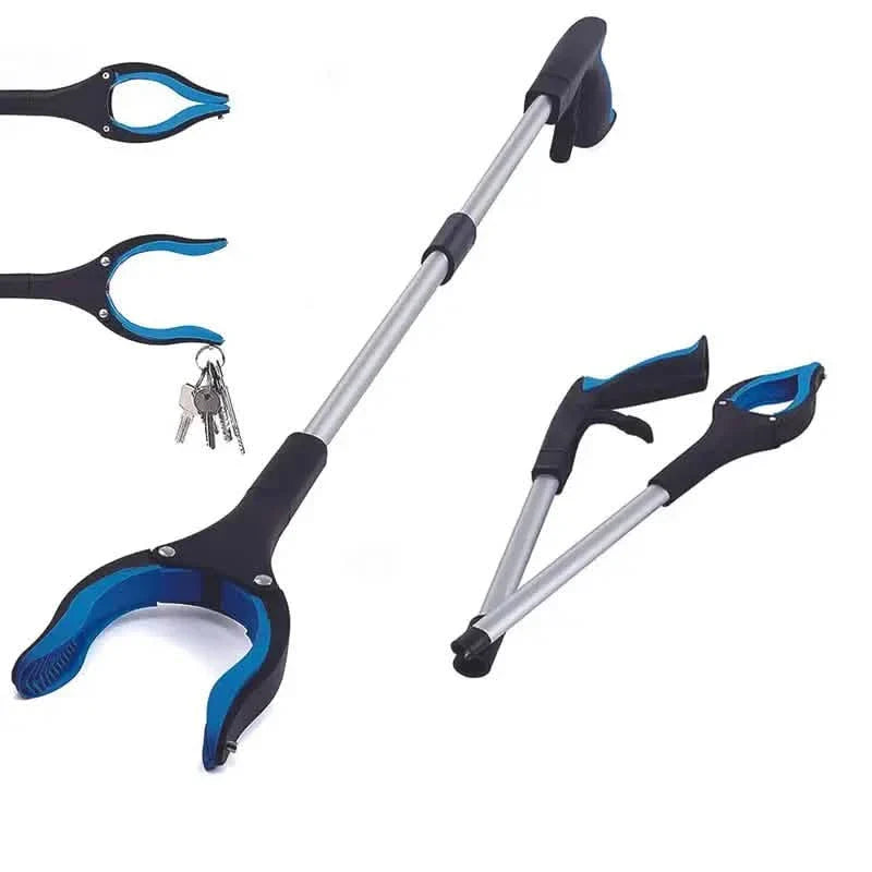 Lightweight Extra Long Handy Foldable Claw Grabber With Magnet