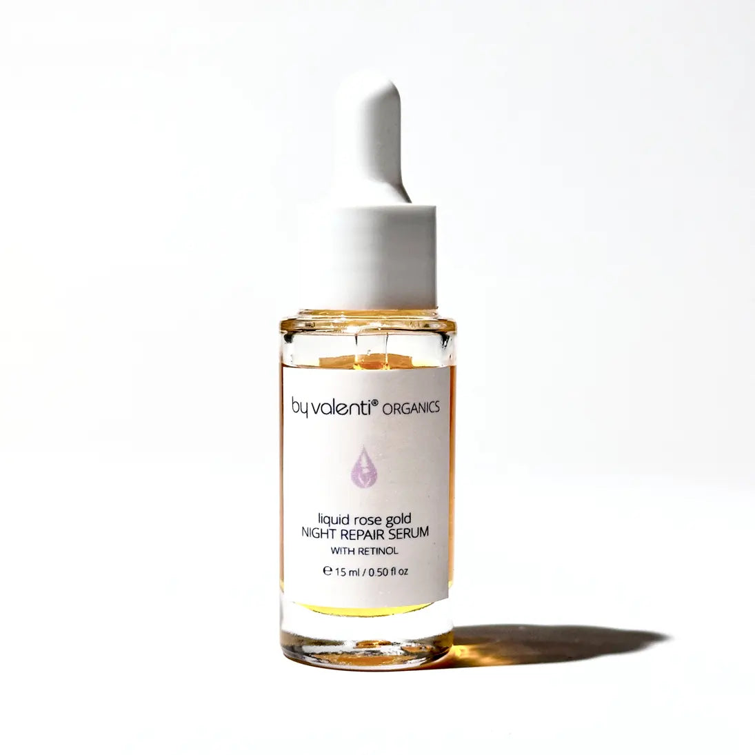 Oro rosa líquido con palmitato de retinilo + CoQ10 + ascorbato de tetrahexildecilo + escualano de oliva
