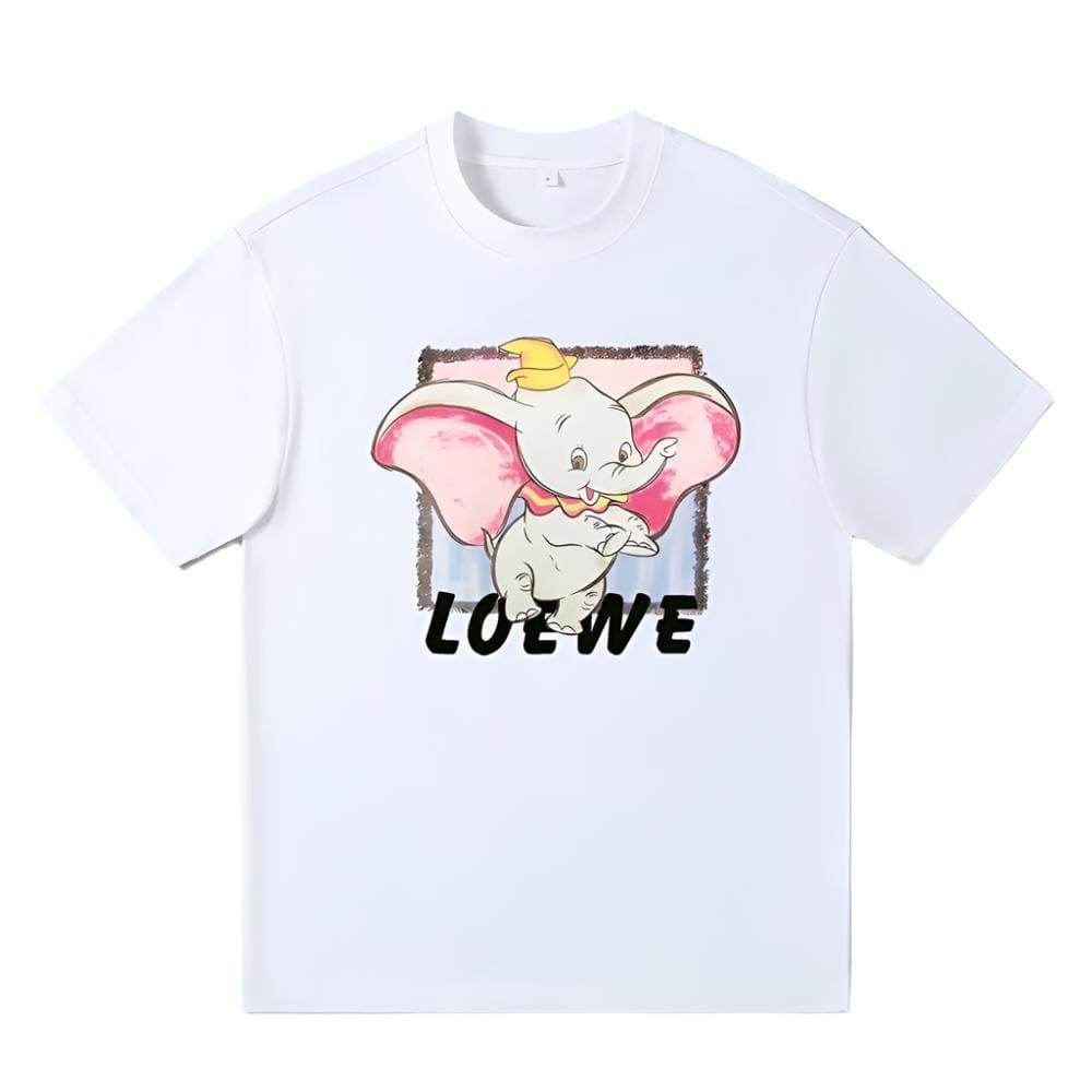 Loewe T-Shirt Without Collar 'White'