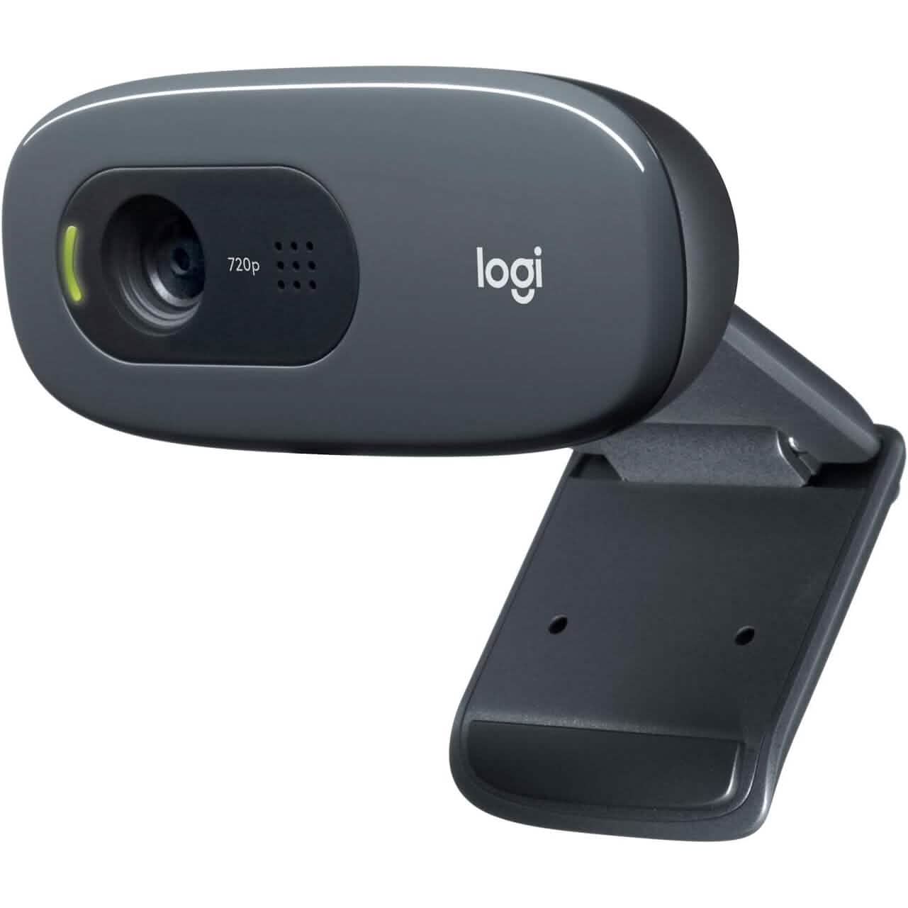 Logitech C270 Webcam with Microphone (Refurbished)
