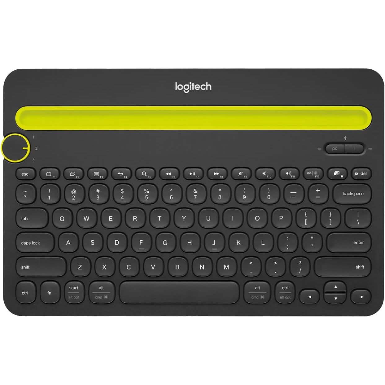 Logitech K480 Bluetooth Multi-Device Keyboard Black